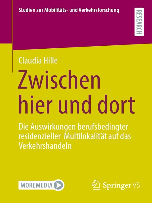 Title details for Zwischen hier und dort by Claudia Hille - Available